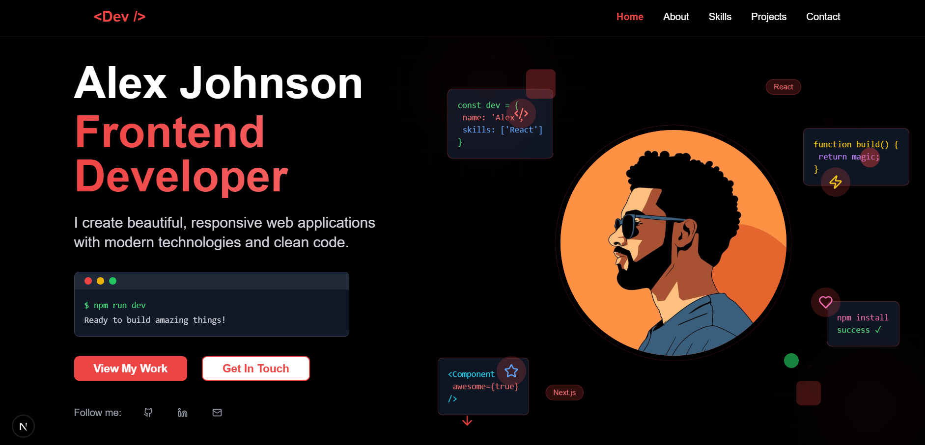 Advanced Modern Portfolio